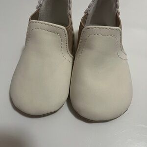 Carter's Cream and Tan Slip-On Baby Walkers
